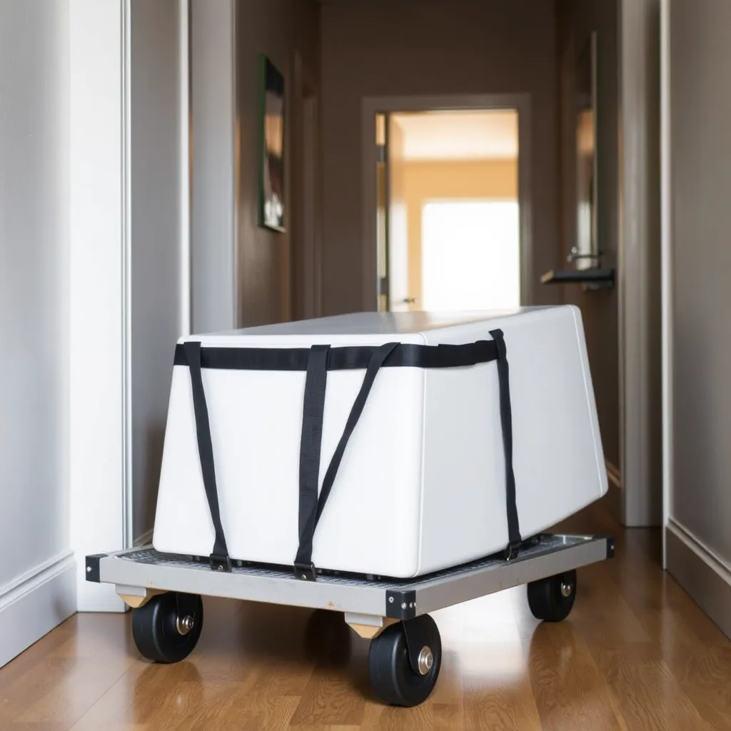 Przewożenie lodówki poziomo – podstawowe zasady