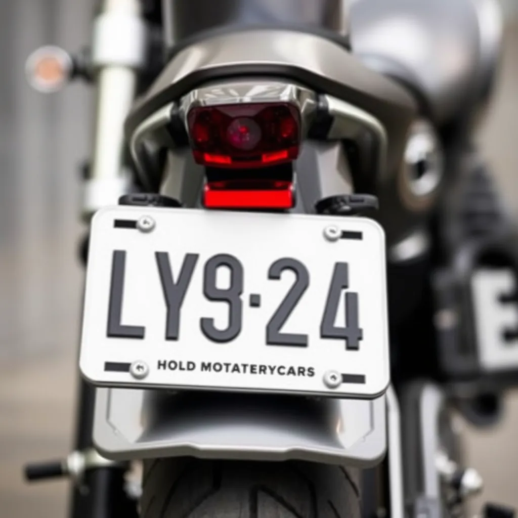Indywidualne tablice rejestracyjne na motocykl – jak je zdobyć?