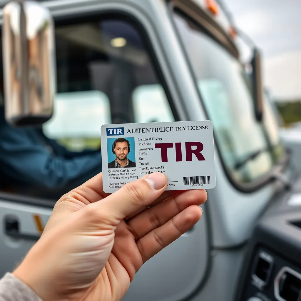Prawo jazdy TIR – cena i proces zdobycia uprawnień