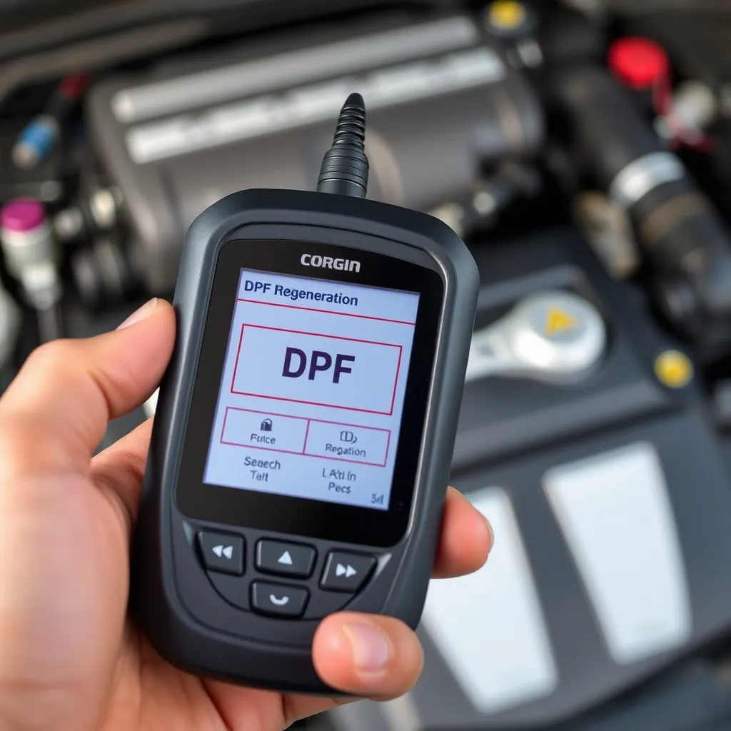 Jak wymusić wypalanie DPF w samochodzie?