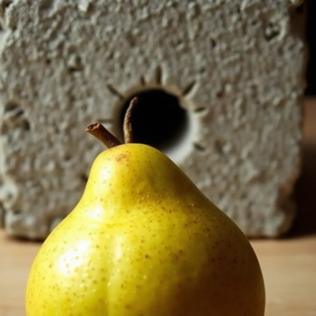 Ile waży gruszka z betonem?