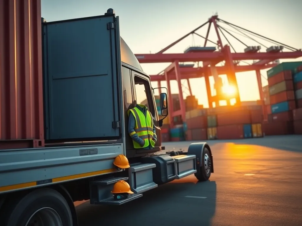 Jak wygląda praca kierowcy na kontenerach?