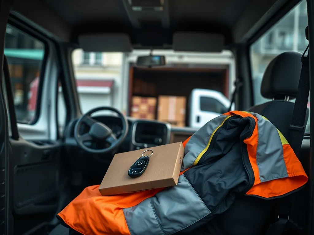 Kierowca „skoczek” - jak wygląda jego praca?